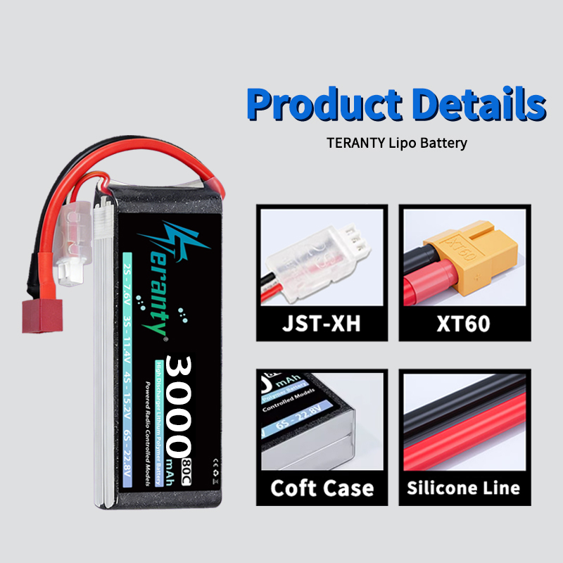 TERANTY 2S 3000mAh Bateria Lip – Drone Battery 4S recenzja i cena