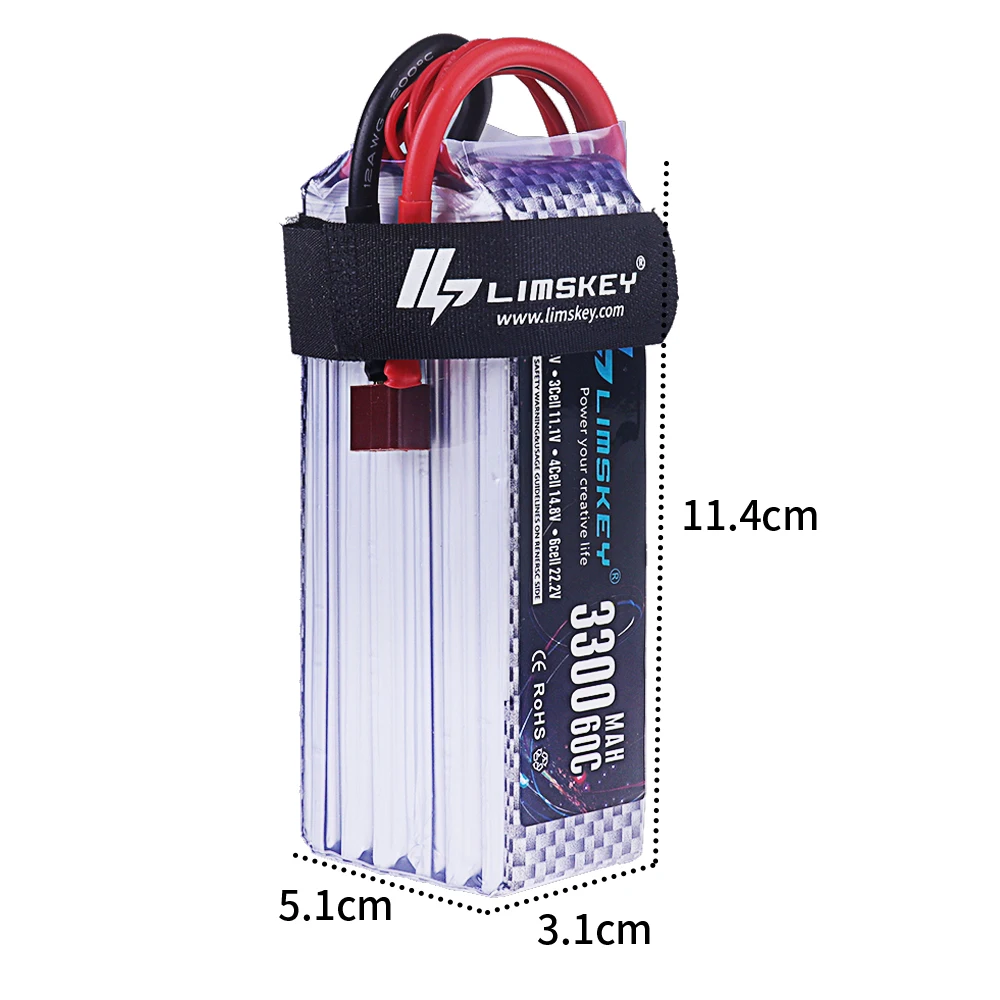 Nowa bateria Lipo 3300mAh 22.2 – Drone Battery 6S recenzja i cena