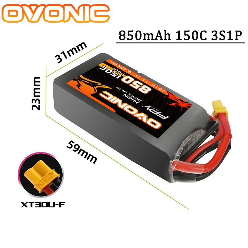 Akumulator Lipo OVONIC 150C 85 – Drone Battery 4S recenzja i cena
