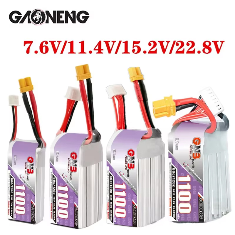 GNB 1100mAh 2S 3S 4S 6S 60C/12 – Drone Battery 4S recenzja i cena