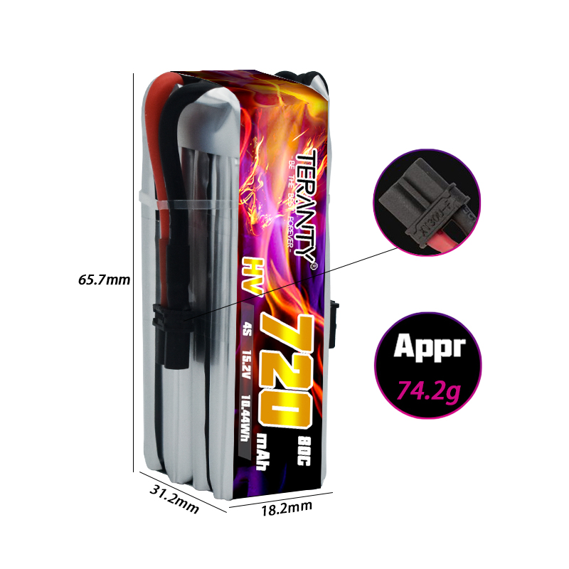 TERANTY 720mAh 4S 15.2V HV Bat – Drone Battery 4S recenzja i cena