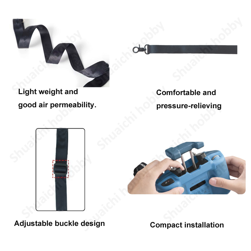 1 SZT. Regulowany pasek na szy – Drone Battery Strap recenzja i cena